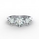Forevermark Setting™ Three Diamonds Ring
