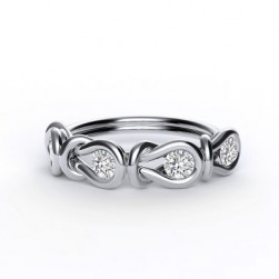 Encordia™ Eternity Ring (4 stones)